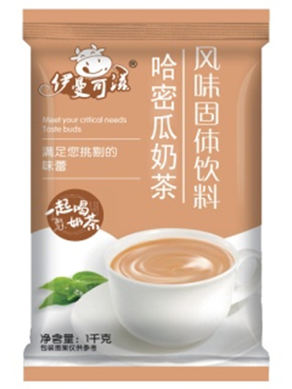 哈密瓜奶茶